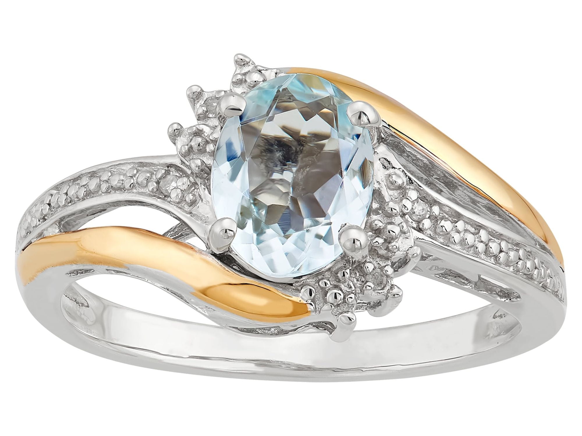 2 CT Princess Cut Aquamarine Diamond Engagement Ring 925 Sterling Silv –  atjewels.in